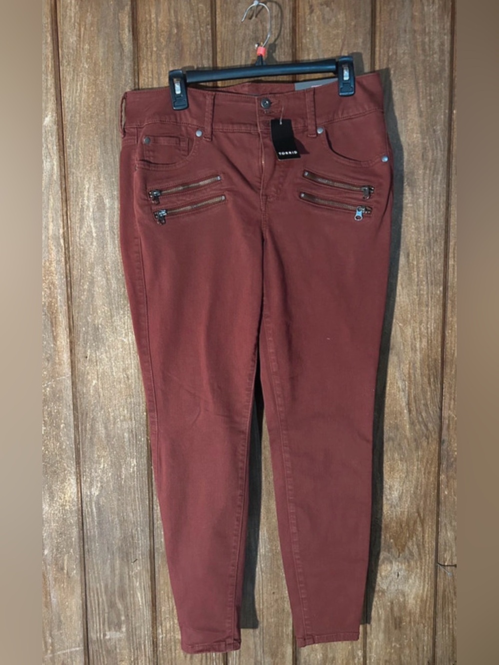 torrid Super Soft Legging Jeans in Rust